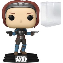 Pop Star Wars: The Mandalorian - Bo-Katan Kryze Limited Edition Chase Funko Pop Vinil Figür (Uyumlu Pop Box Koruyucu Kılıf ile Birlikte), Çok Renkli,
