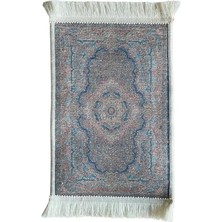 Bybars El Yapımı Osmanlı Desenli Mini Kilim 20X33 cm – Dekoratif Masa Üstü Kilim – Türk Motifli Geleneksel Ev Dekoru – Püsküllü Vintage Mini Halı (Esk