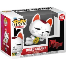 Pop! Animasyon: Dandadan - Turbo Granny Cat - Dan Dan - Koleksiyon Vinil Figür - Hediye Fikri - Resmi Ürünler - Anime Hayranları