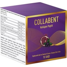 Collabent Kollajen Peptit 15 Saşe Hyaluronik Asit Bentonit