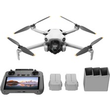 Mini 4 Pro Fly More Combo, Djı Rc 2 Ekranlı Kumandalı, 249 Gr, 4K Çekim, Drone, Gri