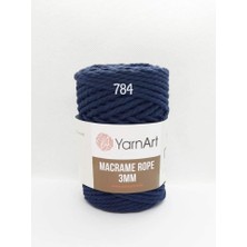 El Örgü Ipi Macrame Rope 3 Mm, 784, 4X250 gr