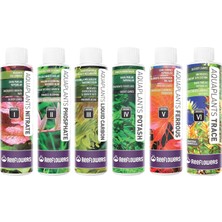 Reeflowers Akvaryum Bitki Gübre Seti - 6X250 ml