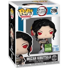Pop! Animasyon Demon Slayer Muzan Kibutsuji Metalik, 2196, Sınırlı Üretim Özel Vinil Figür