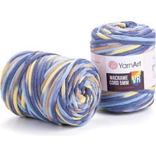 El Örgü Ipi Macrame Cord 5 mm Vr, 915, 2X500 gr