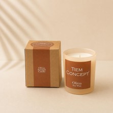Kokulu Mum - 150 gr Cam Bardak Meyve Kokulu Mum |%100 Doğal Soya Mumu | Özel Hediye Kutulu | Dekoratif, Vegan ve Parafinsiz Saf Soya Wax (Meyve)
