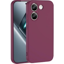Xiaomi Poco X8 Pro Ile Uyumlu Kılıf Z-Mara Lansman Vieri Tam Koruma Arka Kapak Kamera Koruma Çıkıntılı Pürüzsüz Yüzey Poco X8 Pro Kılıf Koyu Mor
