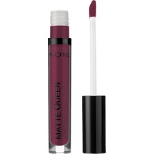 Cosmetics Matte Queen Lipstick 18 Lead The Heart Kalıcı Likit Ruj, Mor