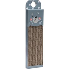 Kedi Karton Tırmalama, Mavi, 45CM
