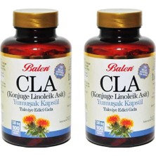 2 Kutu Balen Cla Aspir Yağı Konjuge Linoleik Asit 100 Yumuşak Kapsül x 1380 Mg
