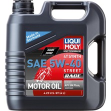 Liqui Moly Motosiklet Yağı 4t Synth 5W-40 Street Race