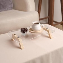 Pikas Modern Tasarım Şeffaf Sunumluk | Çok Amaçlı Kullanım - Kahve, Parfüm ve Aksesuar Sunumu Için Ideal Çözüm