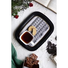 EE171-T9 City Desenli Oval Tepsi 24X31 cm (City)