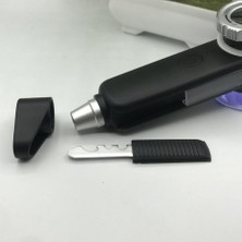 TH-8019 30X Ayarlanabilir Çoklu Işıklı USB Şarjlı El Büyüteci