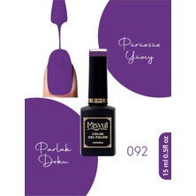 Uv LED Kalıcı Oje Nail Art, 15 Ml, 092 Mor