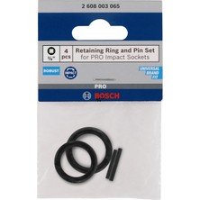 Pro Impact Lokma Anahtar Ucu Için 4 x Tutucu Halka ve Kalem Seti (2 x 73 Mm,)