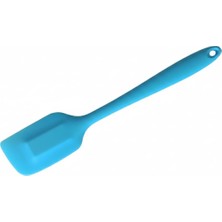 Silikon Spatula ve Sıyırıcı, Tek Parça Tasarım (1, Mavi)