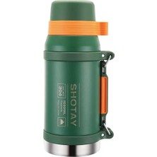 Çelik Termos Camper Large 1600ML Haki