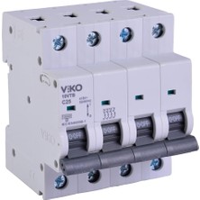 10VTB-4C25 Otomatik Sigorta 10KA C Tipi 4 Kutup 25A