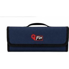 4 Bölmeli Çok Kullanışlı Kalemlik -Organizer-Mavi