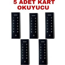 SR-205 Mf Mifare Kartlı ve Şifreli Geçiş Sistemi Rfıd Kart Okuyucu 13.56 Mhz 5 Adet