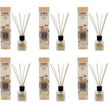 Çubuklu Oda Kokusu, Pudra, 100 Ml, 6'li Set