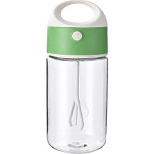 380 ml Protein Shaker, Blender Pilli, Taşınabilir Mikser Bardağı, (Yeşil)