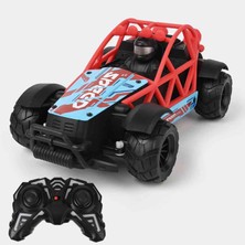 2.4ghz Uzaktan Kumandalı Full Fonksiyon Şarjlı Buggy Off-Road Araba (Kırmızı-Bgy)