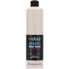 Ambiente Water Resist Mat Akrilik Boya, Kumtaşı, 500ML + Katalizör 20GR
