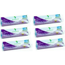 Evsel Büyük Boy Çöp Torbası 65X80 cm 10X6 Adet