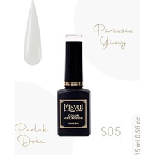 Uv LED Kalıcı Oje Nail Art, 15 Ml, S05 Simli Seri, 001