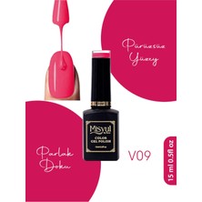 Uv LED Kalıcı Oje Nail Art, 15 Ml, V09 Vitray Serisi