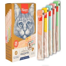 Karışık Krema Kedi Ödülü 25'li 14 Gram