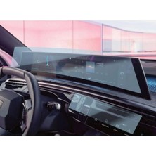 Mobilite Peugeot 3008 Gt 5008 Gt ile Uyumlu 2025 21" Panaromik I-Cockpit ve I-Toggles Mat Görünüm Ekran Koruyucu Mat