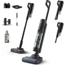 Philips 7000 Serisi Aquatrio Kablosuz Dikey Süpürge, Islak ve Kuru Temizlik, Otomatik Temizleme ve Şarj Istasyonu, Kuru Süpürme Başlığı, XW7263/11