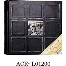 Acr 200'LÜK 10X15CM Deri Fotoğraf ALBÜMÜ/-L01200