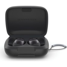 Momentum Sport Bluetooth Kulaklık, Kalp Atış Hızı ve Vücut Sıcaklığı Için Fitness Takip Cihazı, Uyarlanabilir Anc, Güvenli Uyum, IP55 Tere Dayanıklılı