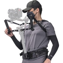 Tılta Hafif Çift Saplı Gimbal Destek Sistemi Djı Rs2, Rsc2, Rs3 Veya Rs3 Pro Için Gimbal Destek Yeleği ve Çift Saplı Braket GSS-T04-DHB2