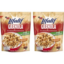Eti Lifalif Granola, Kuru Elmalı ve Hurmalı, Doğal Lif Kaynağı, 200G, 2 Adet