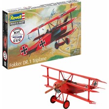 Model Kit 1:72 Fokker Dr.1 Triplane Starter Kit 74116
