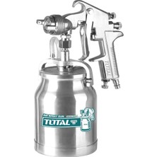 Metal Ahşap Pilastik Yüzey Boyama Tabancası Alttan Depolu Havalı Boya Tabanca 1000 cc