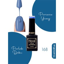 Uv LED Kalıcı Oje Nail Art, 15 Ml, 168 Mavi