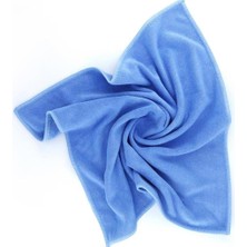 Silver Home Extra Parlak Doku Mikrofiber Temizlik Toz Cam Bezi - 300 Gsm - 40X40 Cm. - 5 Adet
