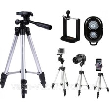 DK-3888 Kumandalı Telefon ve Kamera Tutucu Tripod Tripot 100 cm Youtuber Video Büyük