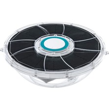 Floatbright Havuz Fıskiyesi, Güneş Enerjisiyle Çalışan LED Işık, Çap 19,5 x 18,2 x 6,8 Cm, IP67, 7 Renkli, 9 Işık Modu, Otomatik Kapanma, 50 cm Su Çeş
