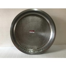 Mobilreyon - Çiğ Köfte Tepsisi 6.no - Çap: 54 cm - Derinlik: 9 cm - Çelik Leğen - Motifli