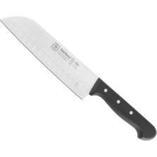 Sürbısa 61095 Oluklu Santoku Şef Aşçı Bıçağı 19 cm