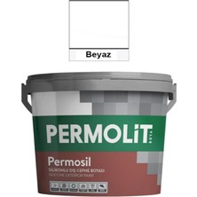 Permosil Silikonlu Dış Cephe Boyası (Beyaz), Uzun Ömürlü Koruma, | 3,5kg Beyaz