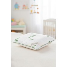 Bambu ve Mikrojel Dolgulu Bebek Yastığı 35X45 cm EKRU%100 Pamuk Kılıf