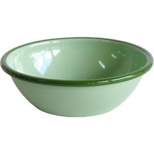Emaye Kase 20 cm Mint | El Yapımı, Sağlıklı ve Şık Sunumlar Için